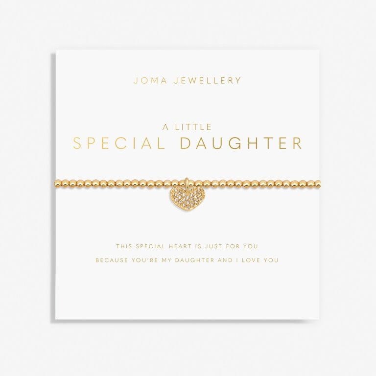 Joma Jewellery - A little Special Daughter Bracelet - Gold
