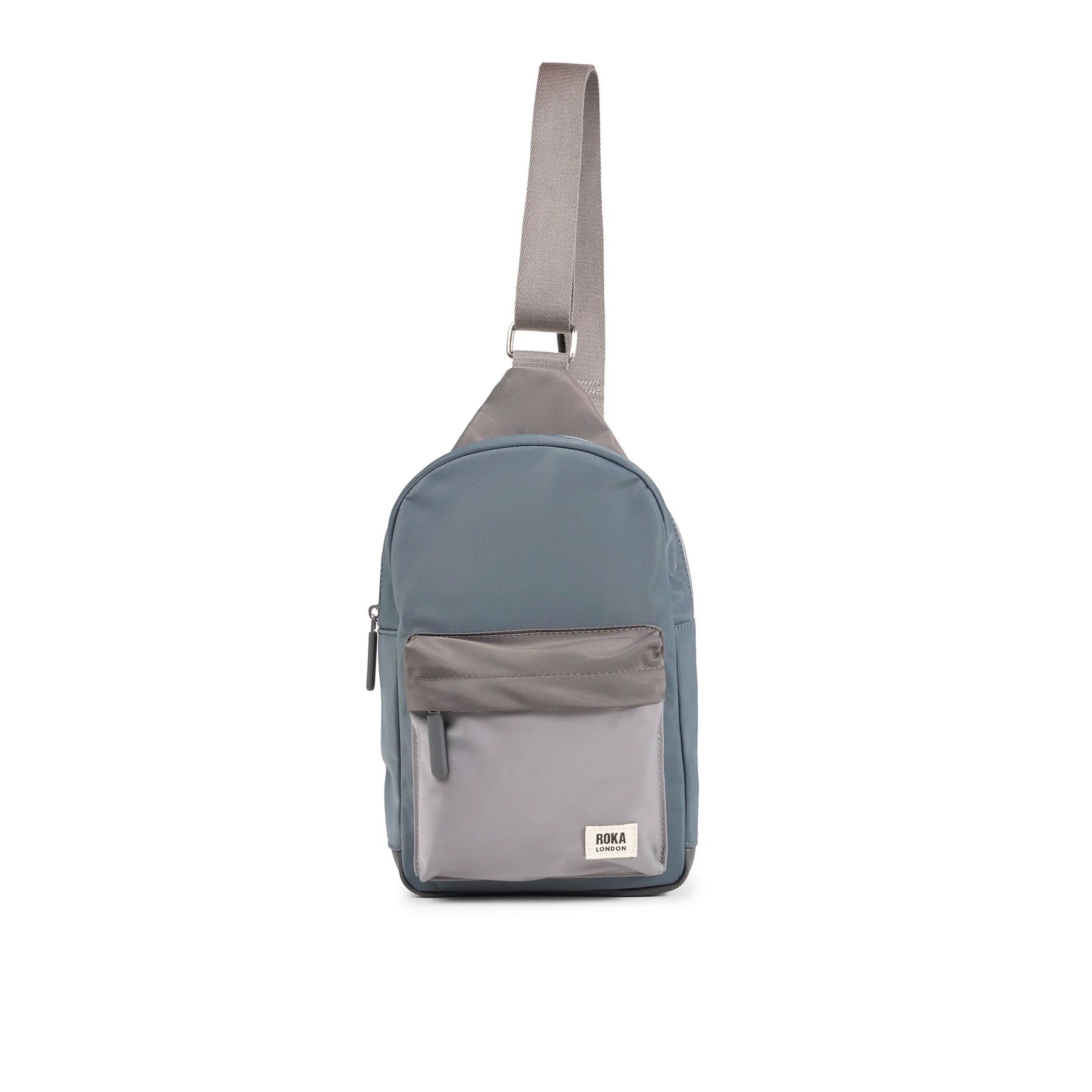Roka Willesden Recycled Nylon Crossbody Bag - Grey Tonal (Limited Edition)