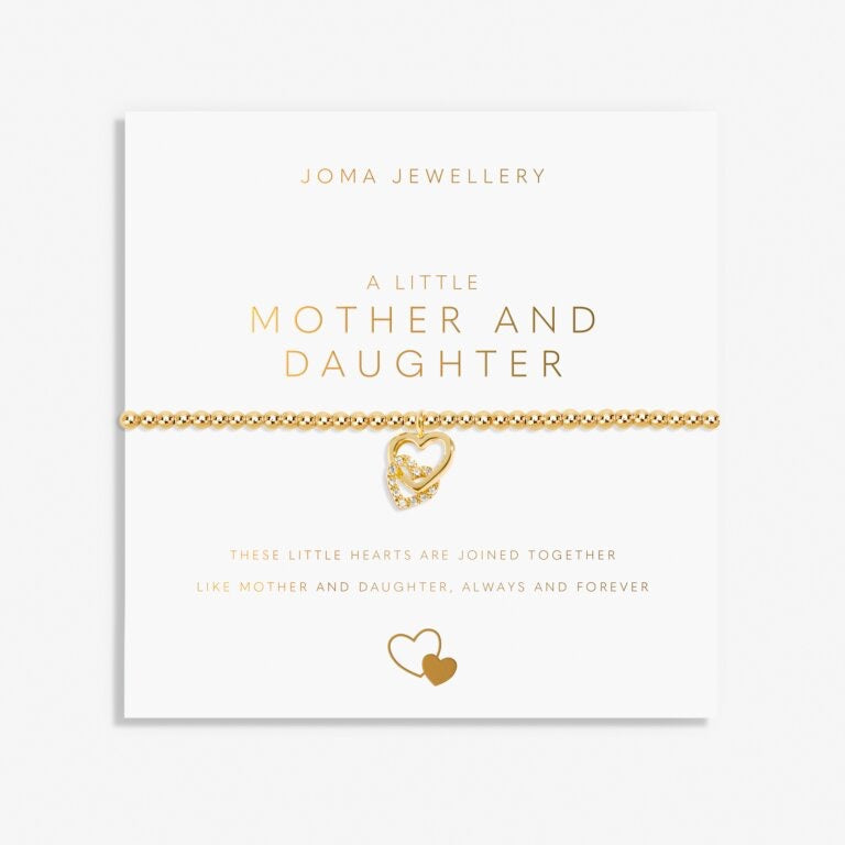 Joma Jewellery - A little 'Mother & Daughter' Bracelet - Gold