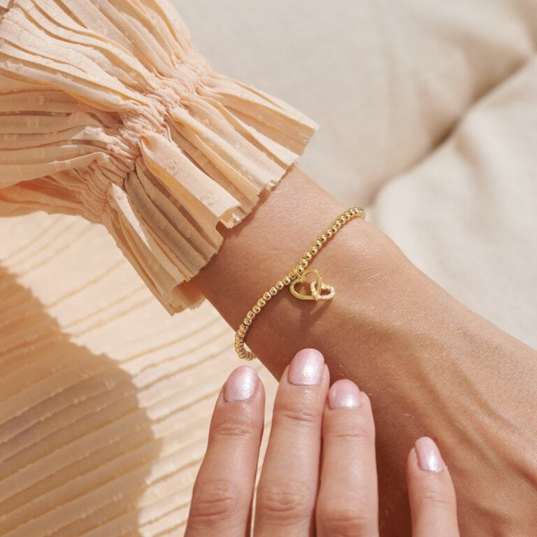 Joma Jewellery - A little 'Mother & Daughter' Bracelet - Gold