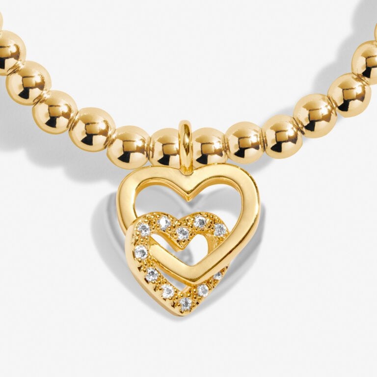 Joma Jewellery - A little 'Mother & Daughter' Bracelet - Gold