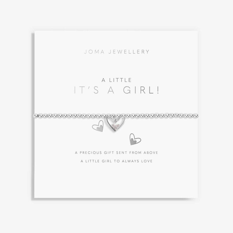 Joma Jewellery - 'A Little It's a Girl' Bracelet