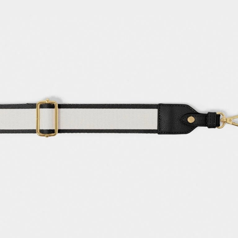 Katie Loxton Hallie Double Strap Crossbody Bag - Black