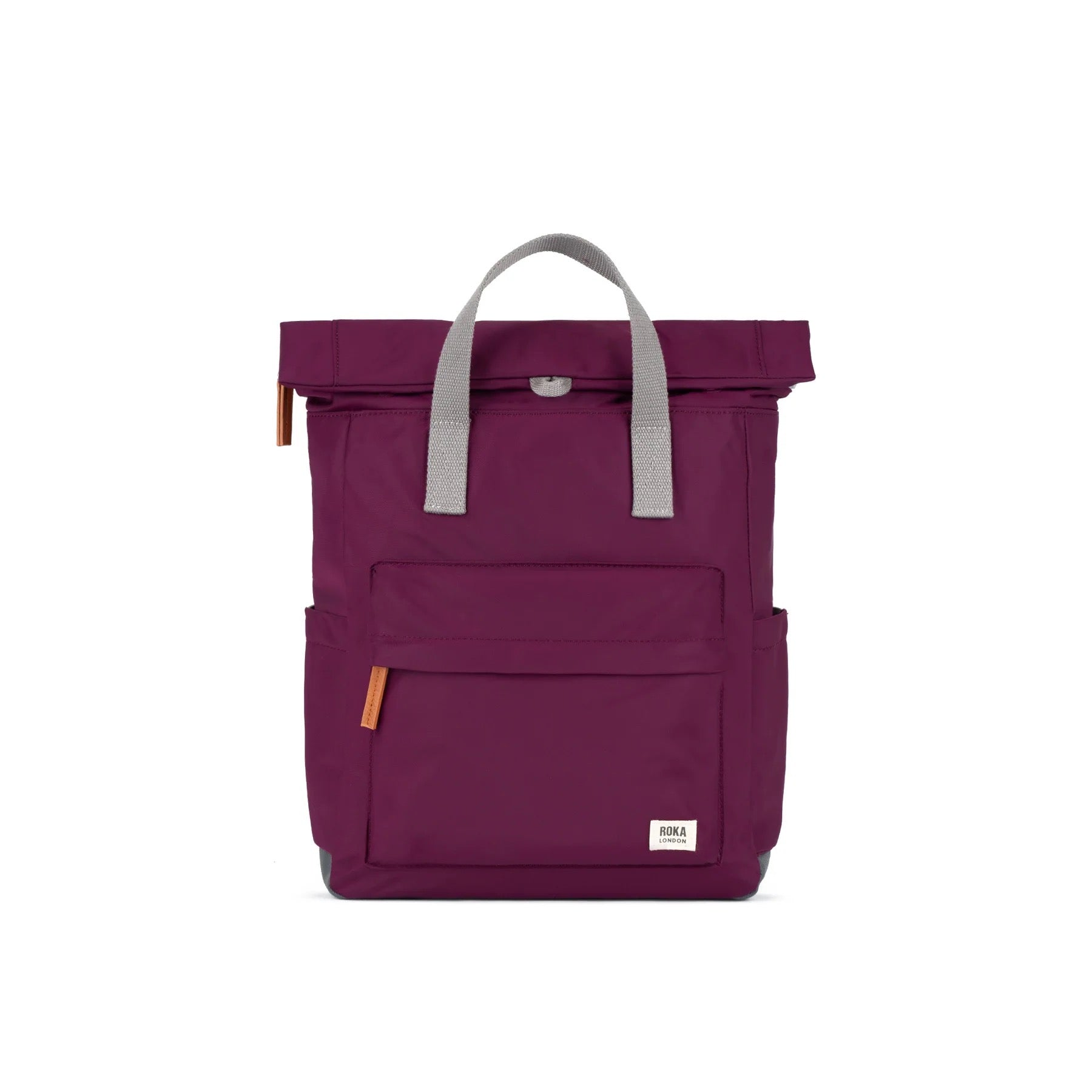 Roka Canfield B Backpack - MEDIUM - Recycled Nylon - Royal Burgundy