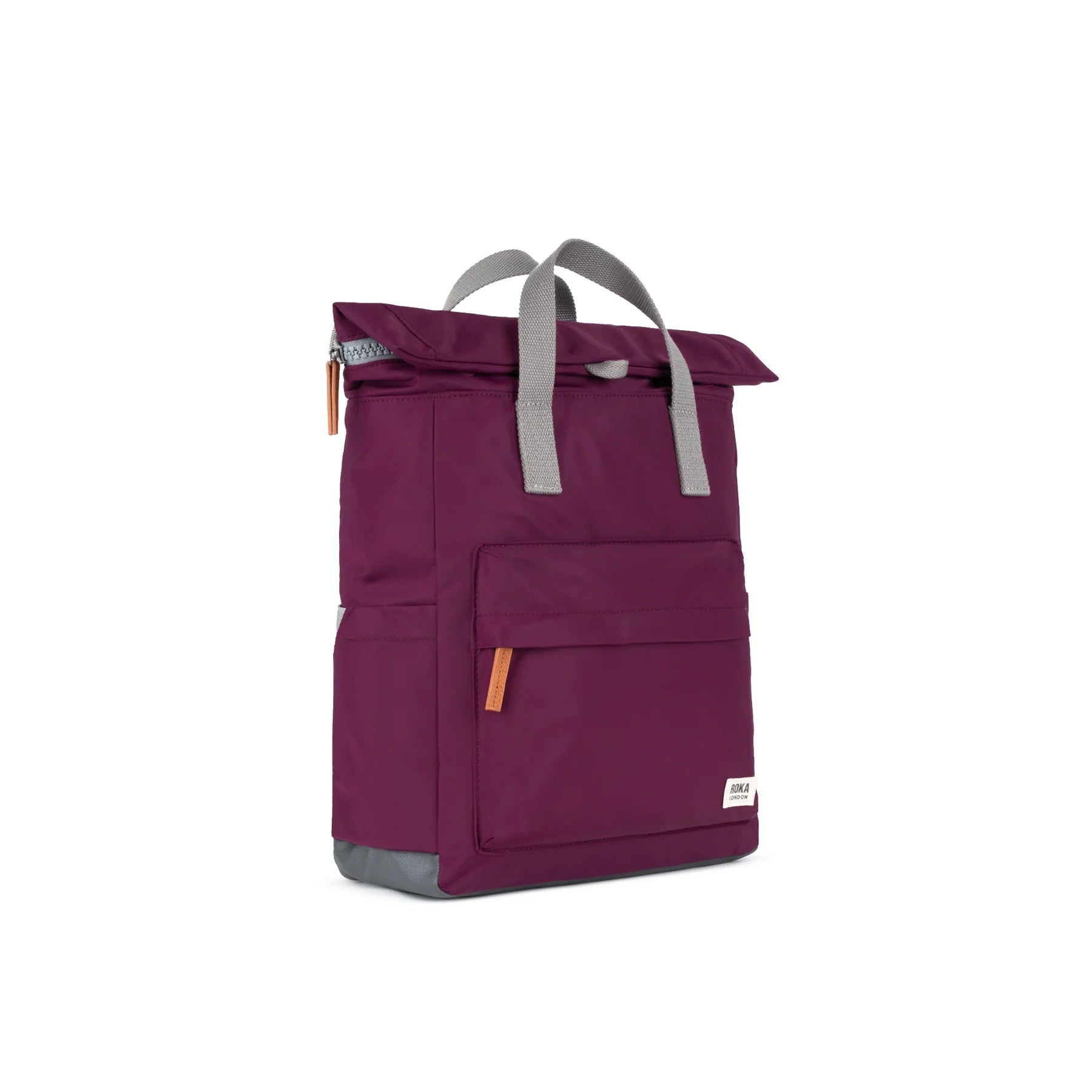 Roka Canfield B Backpack - MEDIUM - Recycled Nylon - Royal Burgundy