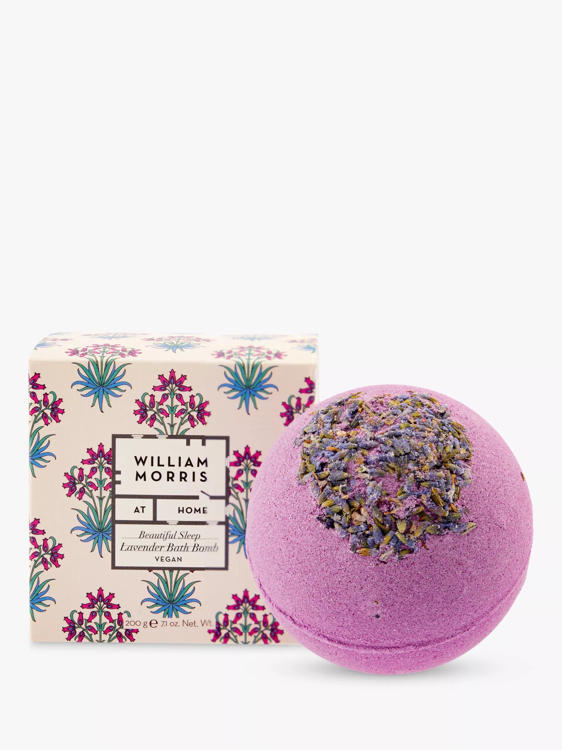 William Morris at Home - Lavender Bath Bomb - Gift Boxed
