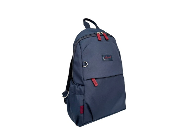 Spirit - Redcliffe Eco Lightweight Medium Sling Bag - Midnight Blue/Oxblood