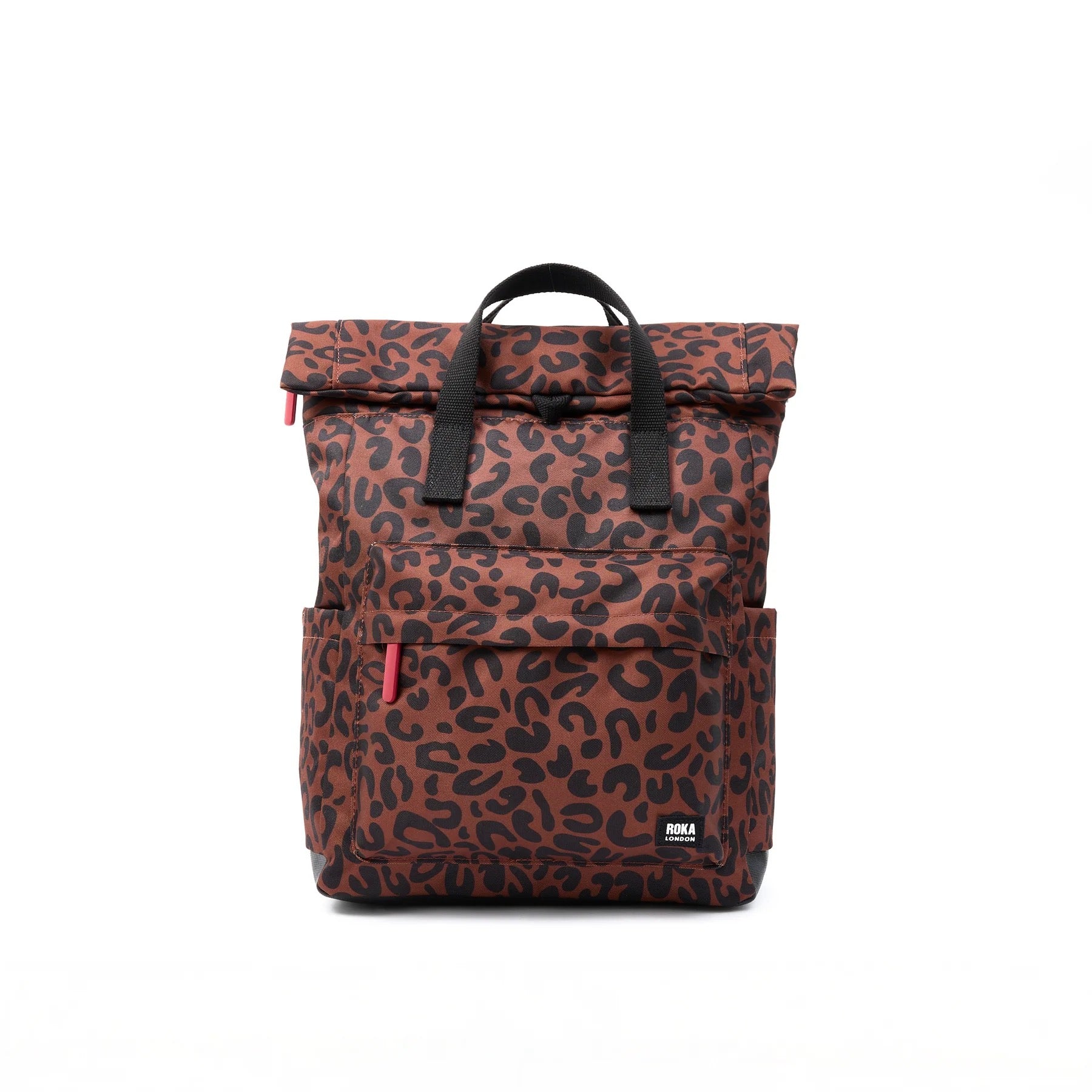 Roka Canfield B Backpack - MEDIUM - Recycled Nylon -Scarlet Leopard (LIMITED EDITION)
