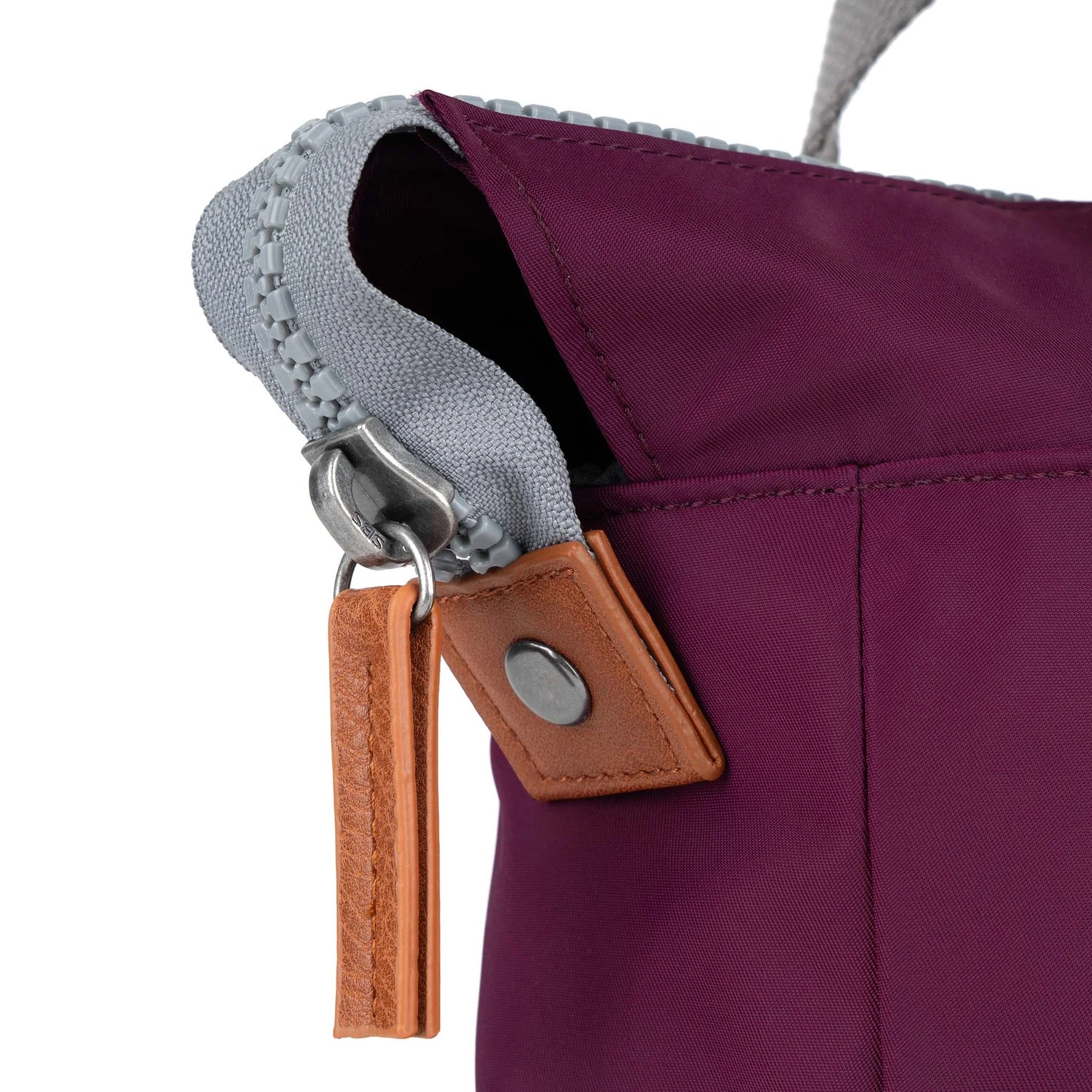 Roka Bantry B SMALL Backpack-Sustainable Nylon -Royal Burgundy