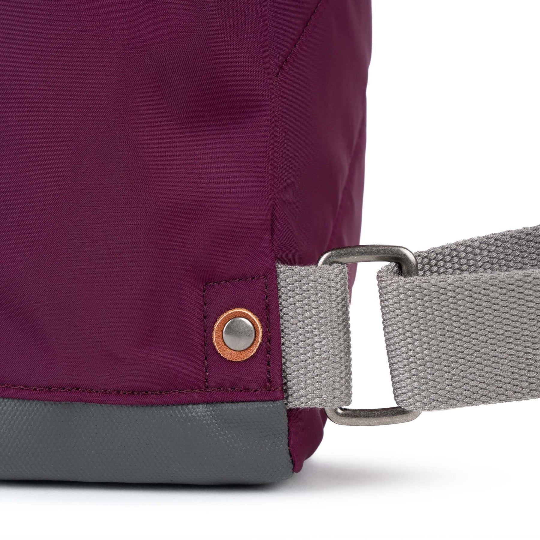 Roka Bantry B SMALL Backpack-Sustainable Nylon -Royal Burgundy