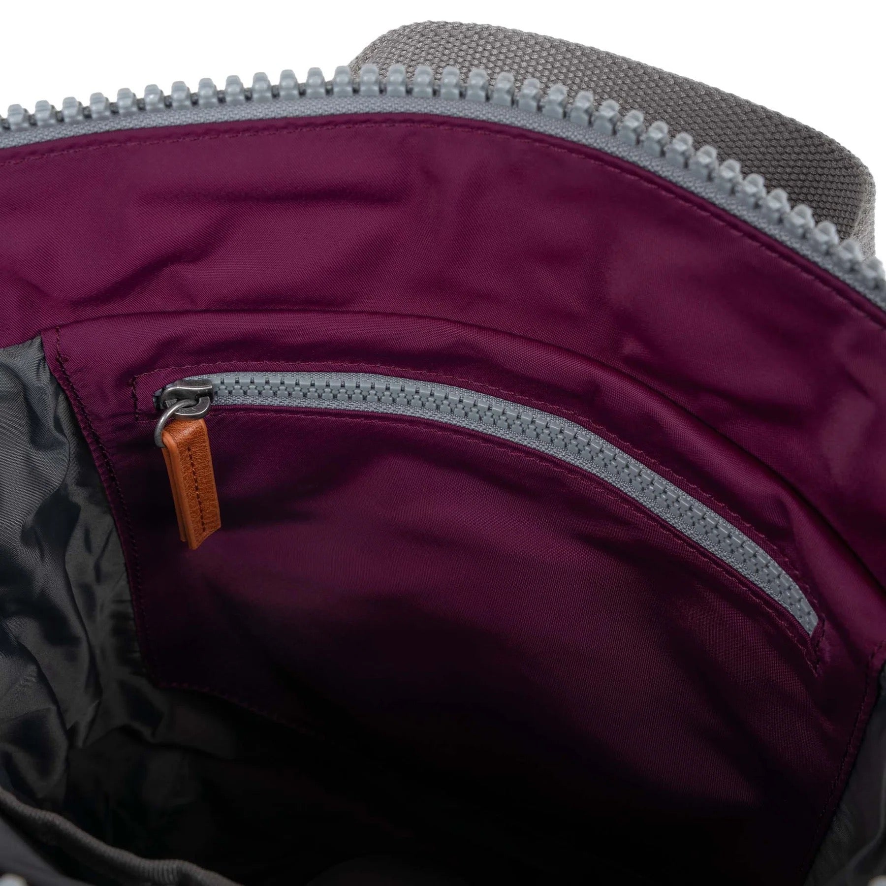 Roka Bantry B SMALL Backpack-Sustainable Nylon -Royal Burgundy