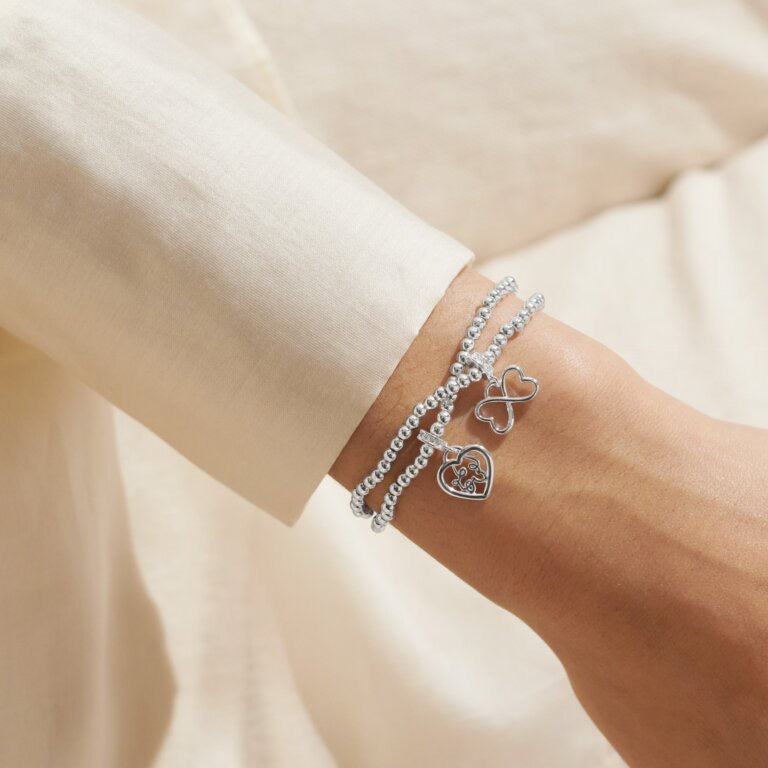 Joma Jewellery 'Love Always' Infinity Bracelet Boxed Gift Set - 2 Bracelets