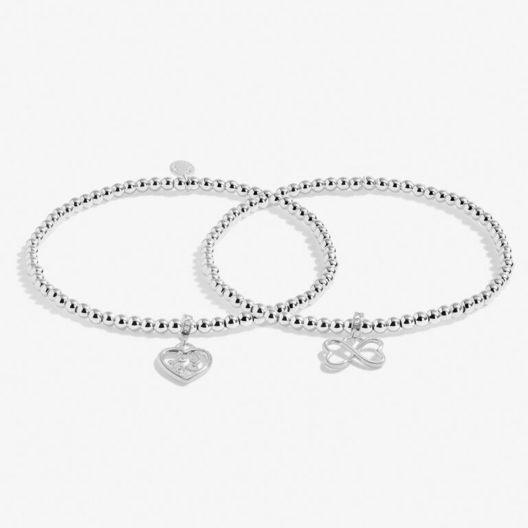 Joma Jewellery 'Love Always' Infinity Bracelet Boxed Gift Set - 2 Bracelets