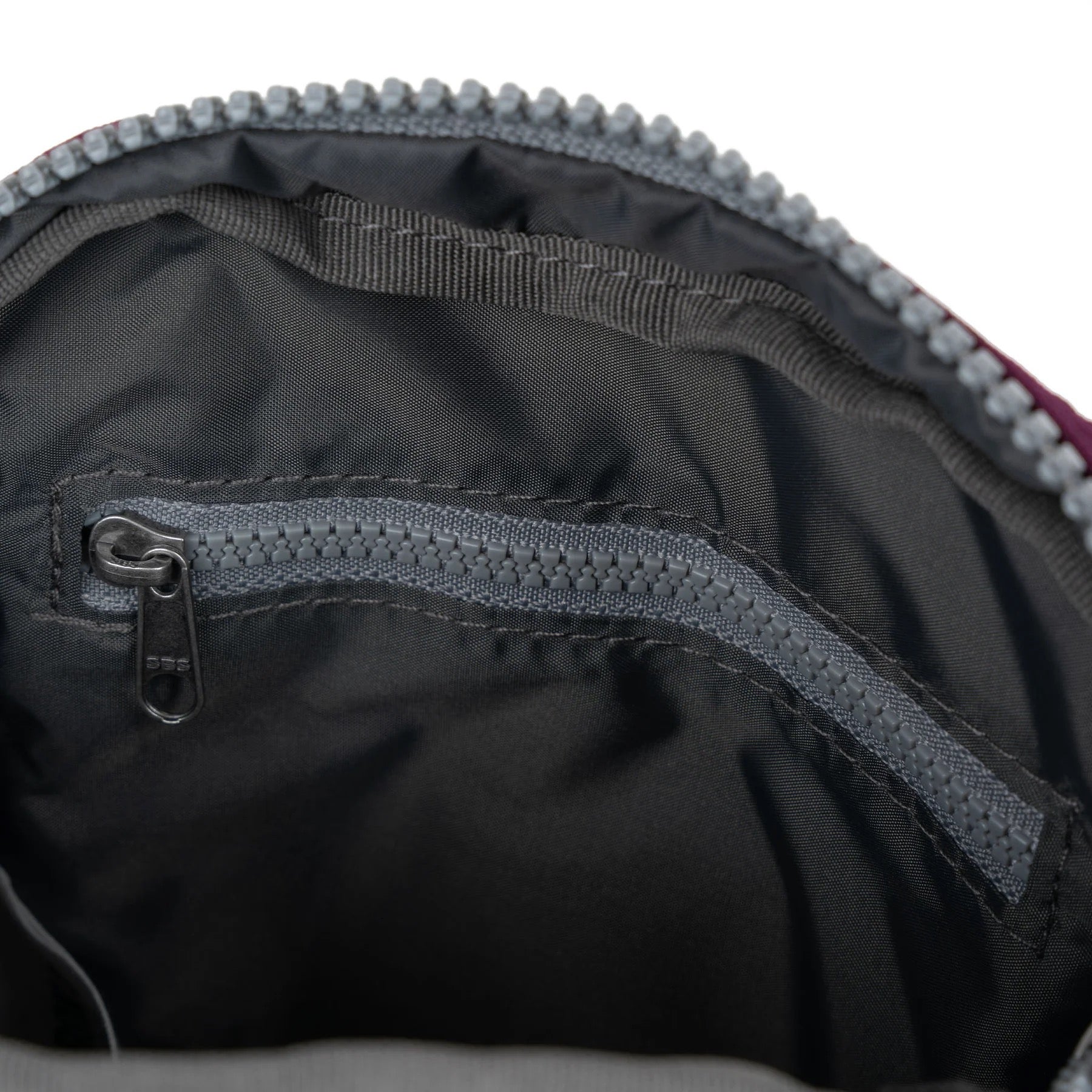 ROKA Bond Crossbody Bag -Sustainable Canvas - Cherry Lacquer