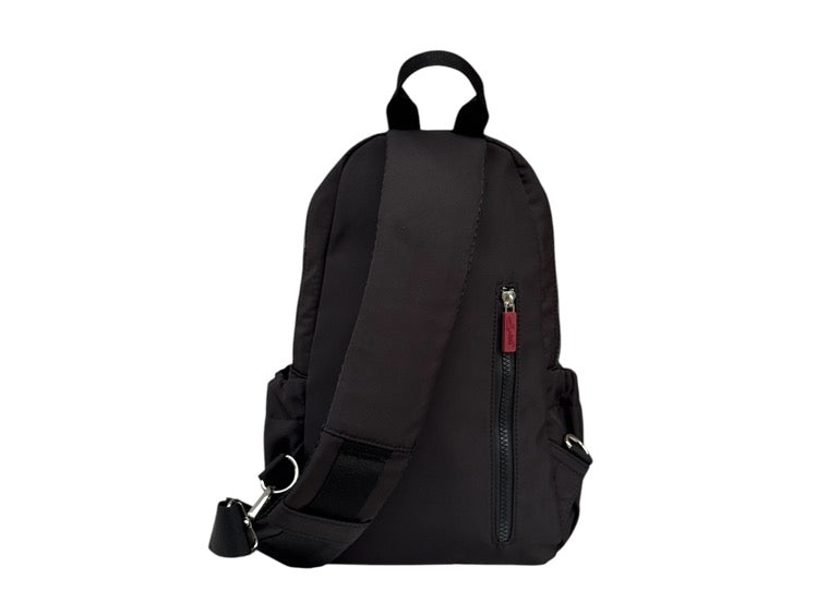 Spirit - Redcliffe Eco Lightweight Medium Sling Bag - Midnight Blue/Oxblood