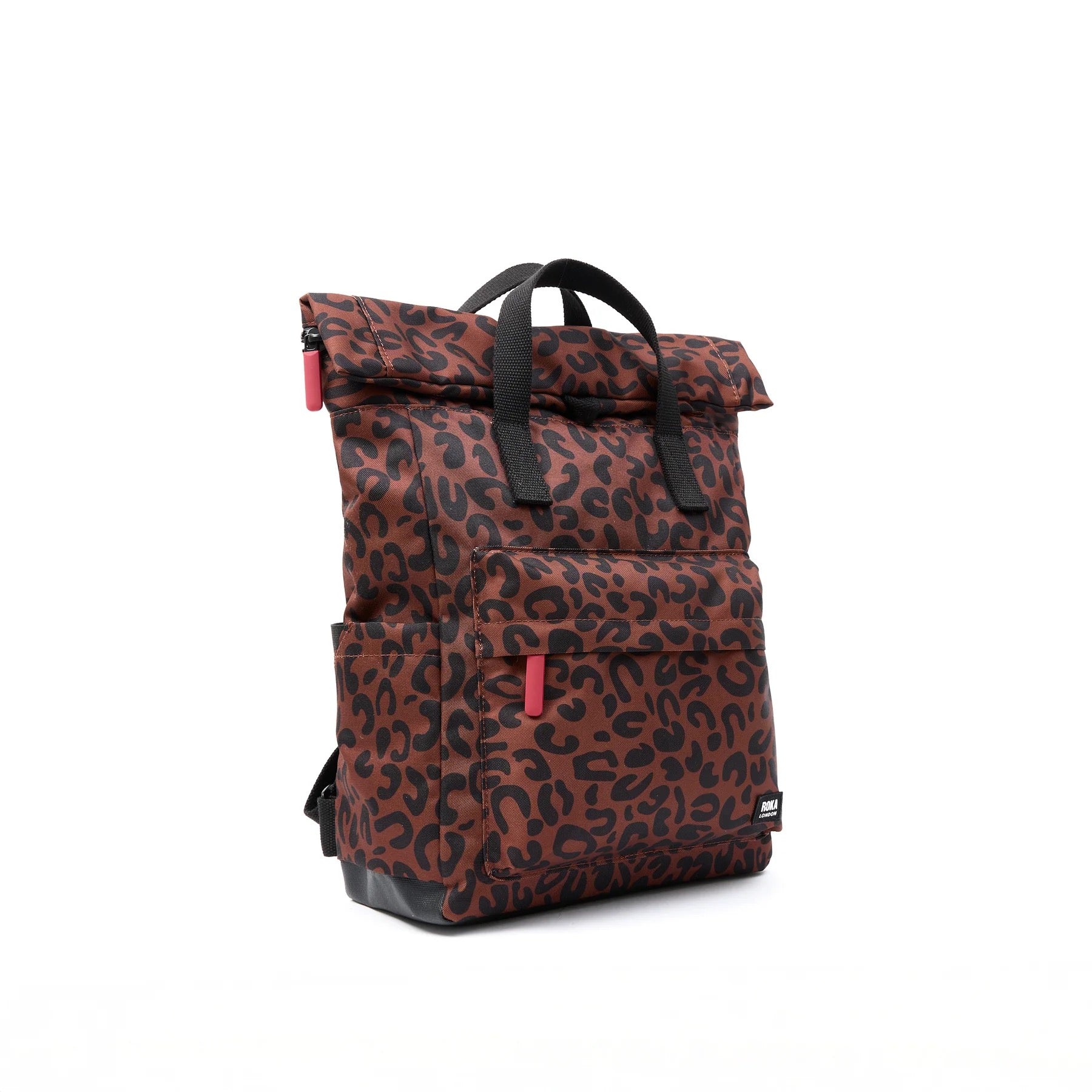 Roka Canfield B Backpack - MEDIUM - Recycled Nylon -Scarlet Leopard (LIMITED EDITION)