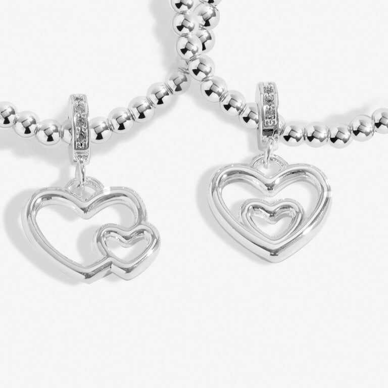 Joma Jewellery 'Darling Daughter' Infinity Bracelet Boxed Gift Set - 2 Bracelets