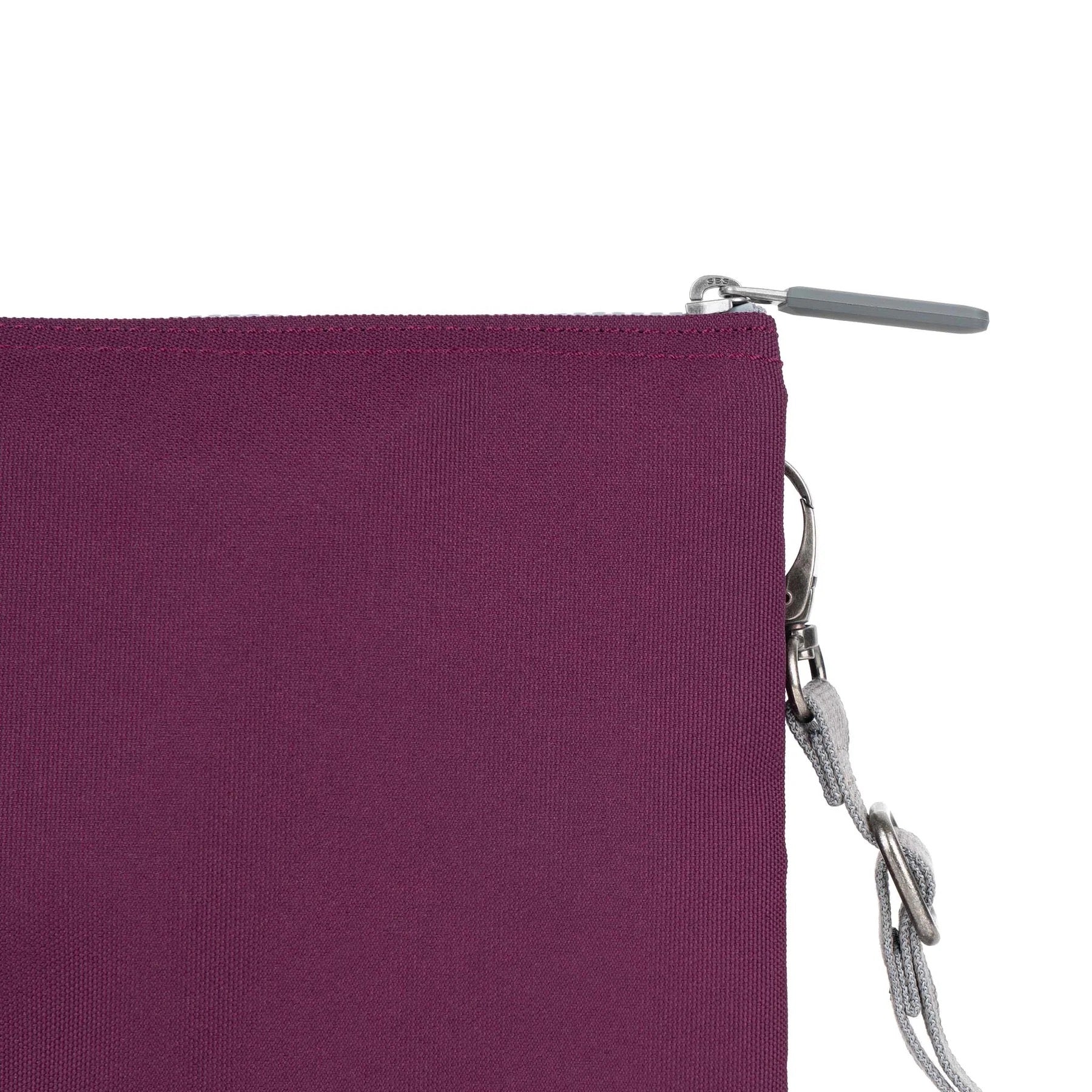 Roka Carnaby XL Crossbody-Recycled Canvas - Cherry Lacquer