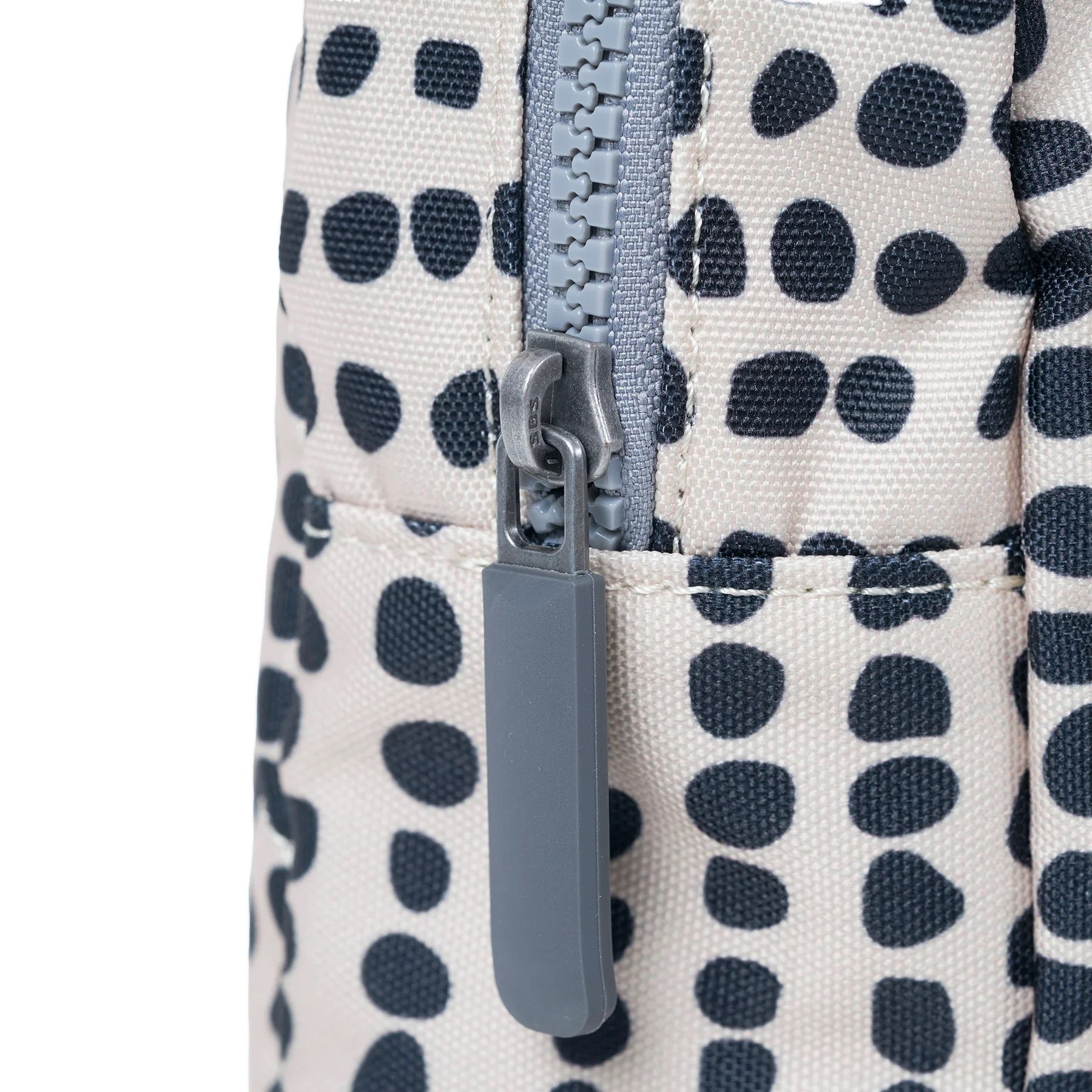 Roka Willesden Recycled Canvas Crossbody Bag - Linear Dot (limited Edition Print)