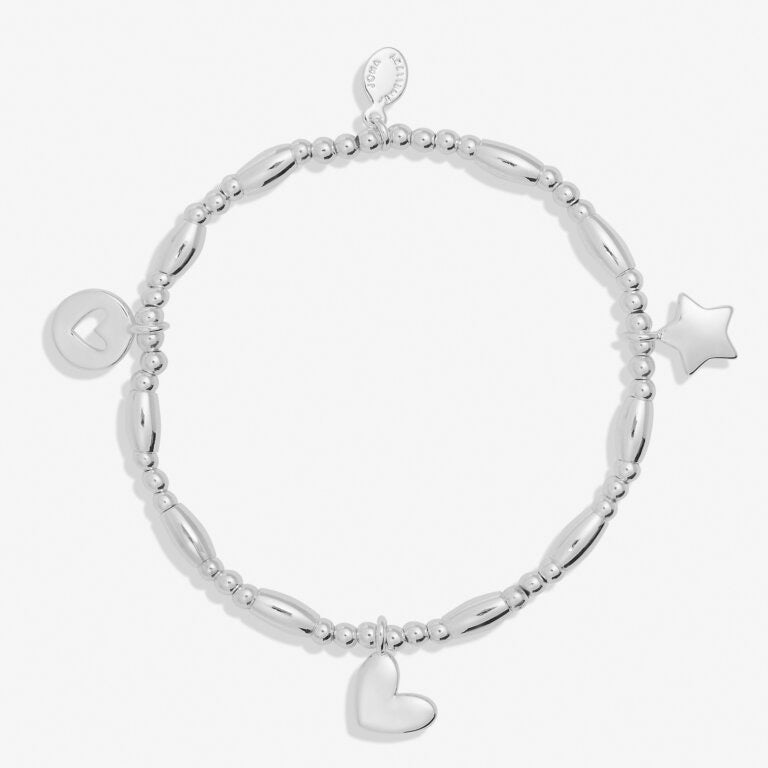 Joma Jewellery - Birthday -Life's a Charm Triple Charm Boxed Bracelet