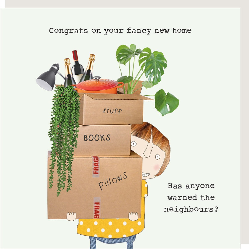 Rosie Made A Thing - Neighbours - New Home Card