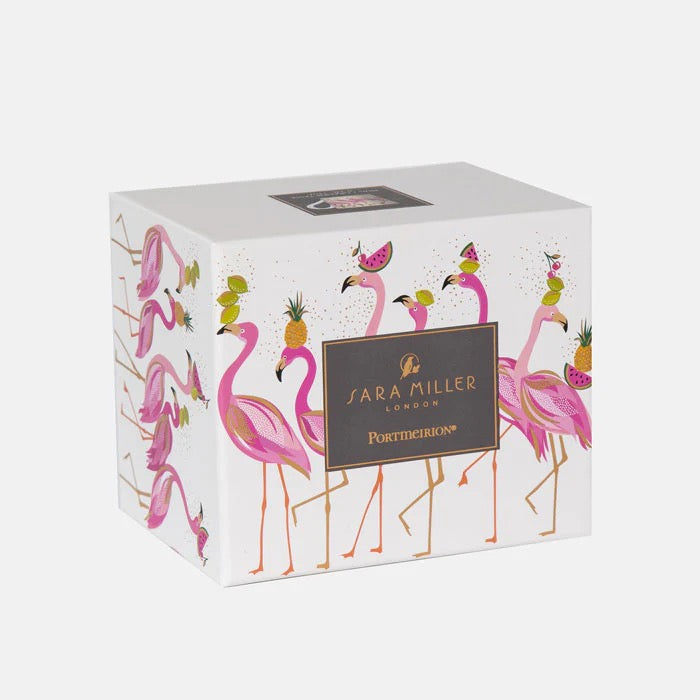 Sara Miller London - Fabulous Flamingo -Fine China Boxed Mug