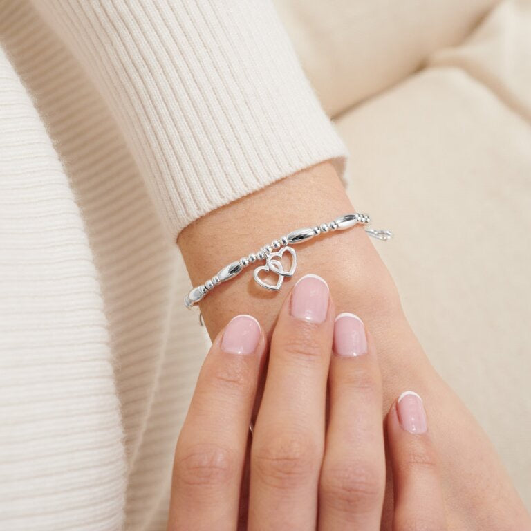Joma Jewellery - Friendship -Life's a Charm Triple Charm Boxed Bracelet