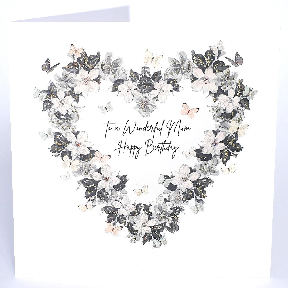 Five Dollar Shake - Wonderful Mum Birthday Heart LARGE Card
