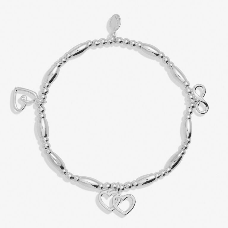 Joma Jewellery - Friendship -Life's a Charm Triple Charm Boxed Bracelet