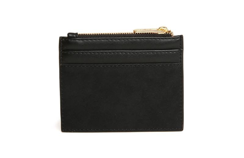 Alice Wheeler Verona Coin Purse - Nappa Collection - Black