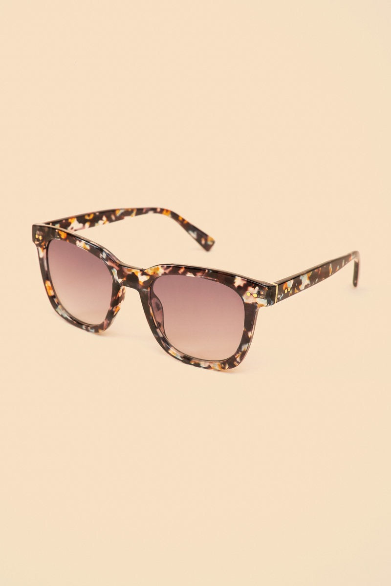 Powder Katana Sunglasses -Mono Tortoiseshell