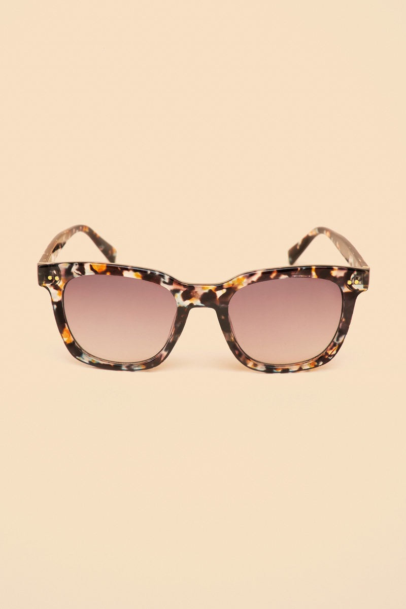 Powder Katana Sunglasses -Mono Tortoiseshell