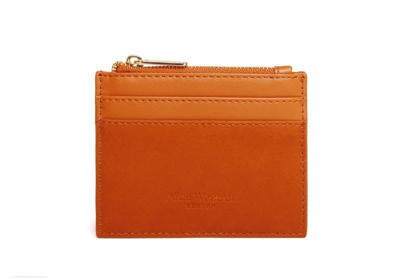 Alice Wheeler Verona Coin Purse - Nappa Collection - Tan