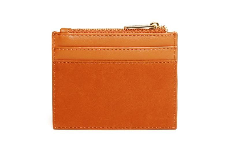 Alice Wheeler Verona Coin Purse - Nappa Collection - Tan