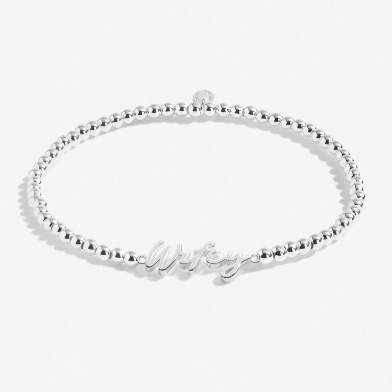 Joma Jewellery - 'A Little Wifey For Life' Bracelet