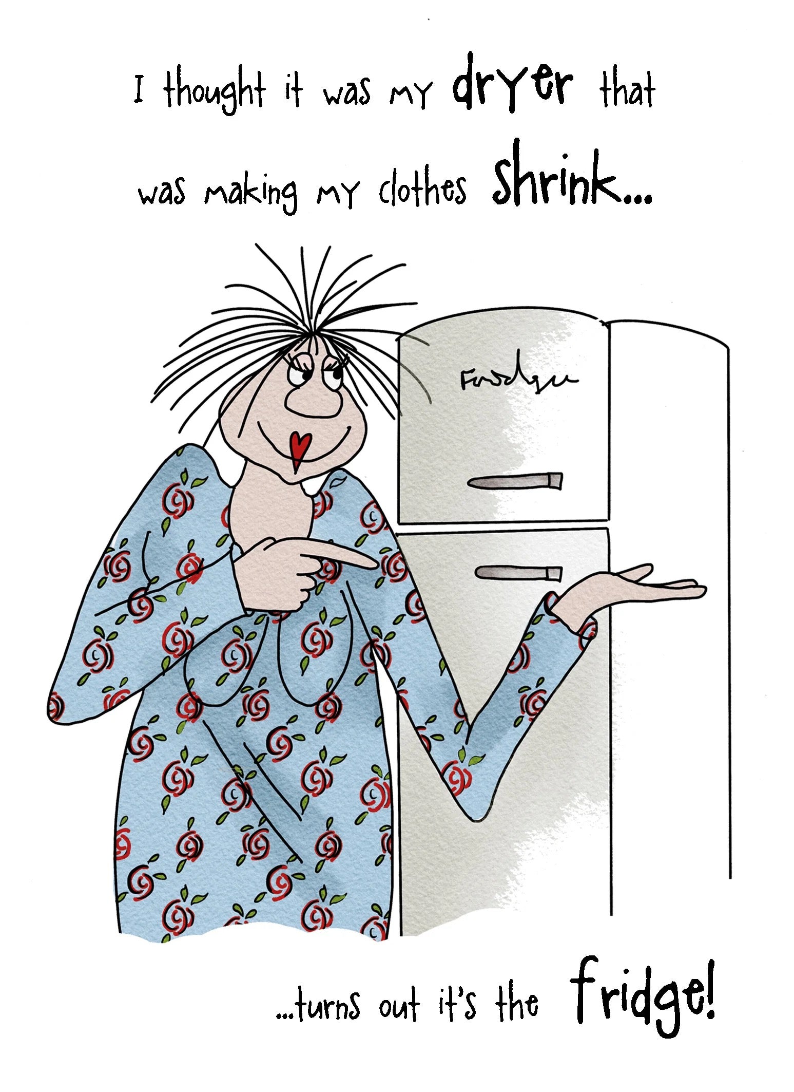 Camilla & Rose Blank Card - Dryer
