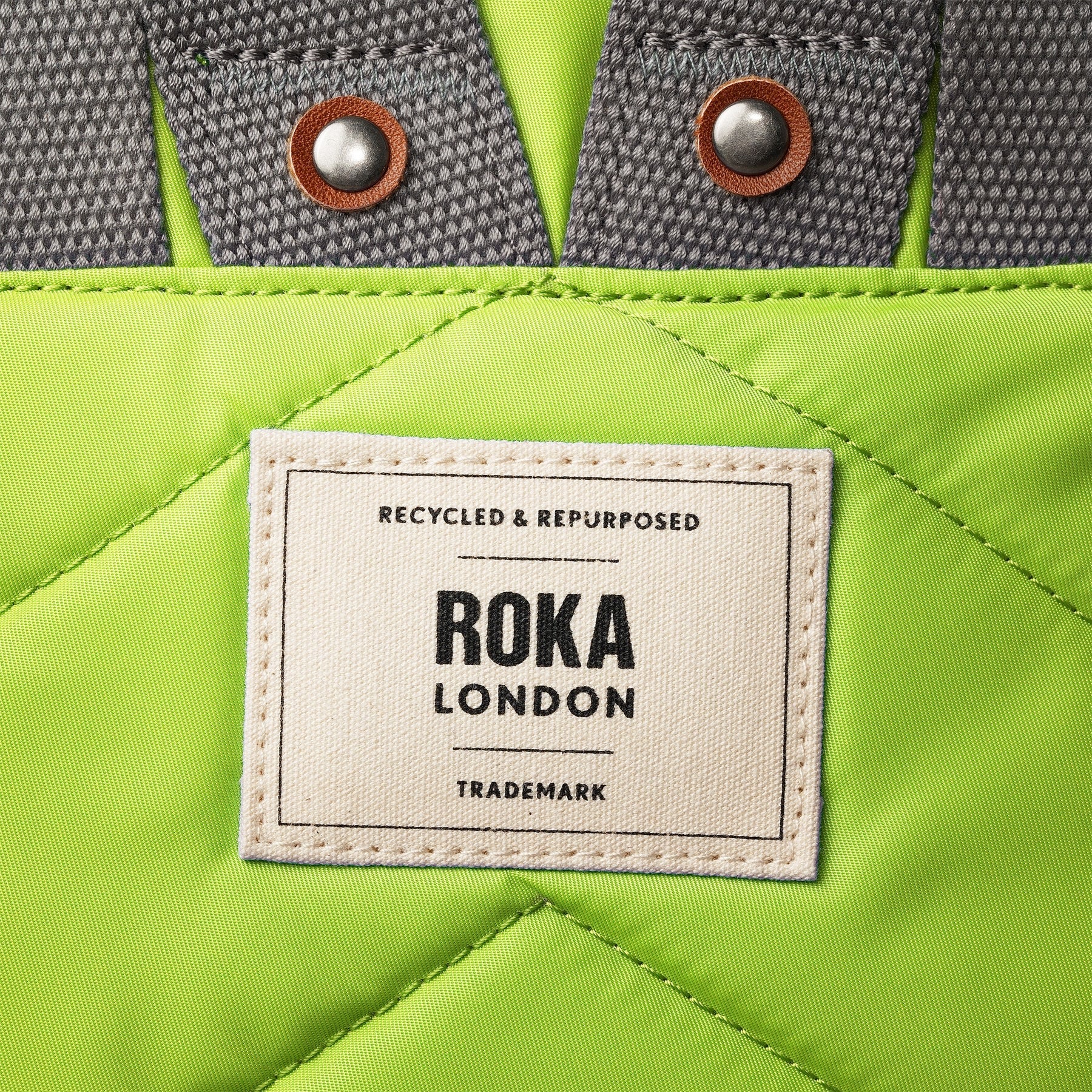 Roka Bantry B Backpack-Sustainable Nylon - Lime Green