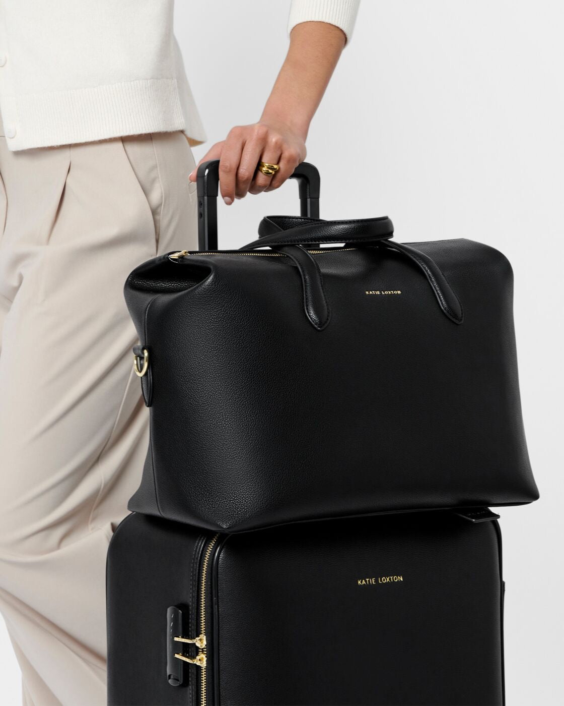 Katie Loxton Milan Cabin Travel Bag - Black