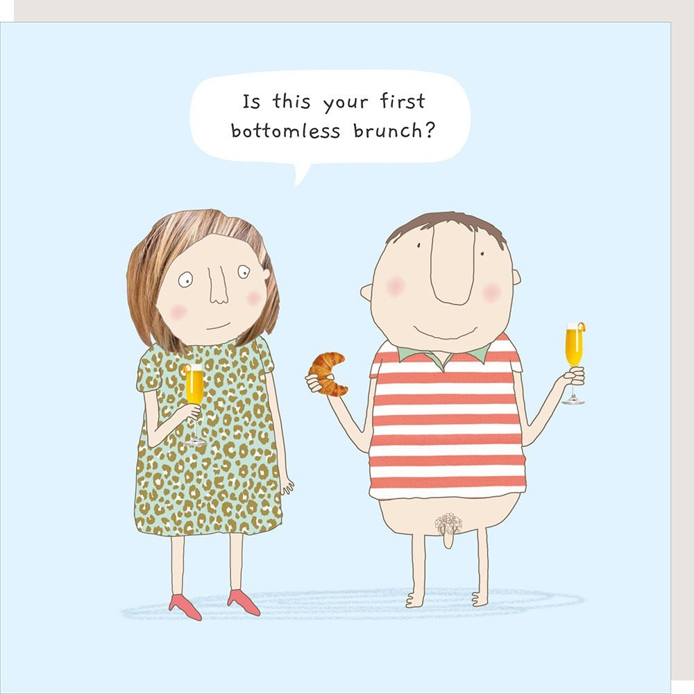 Rosie Made a Thing - First Brunch - Blank Card