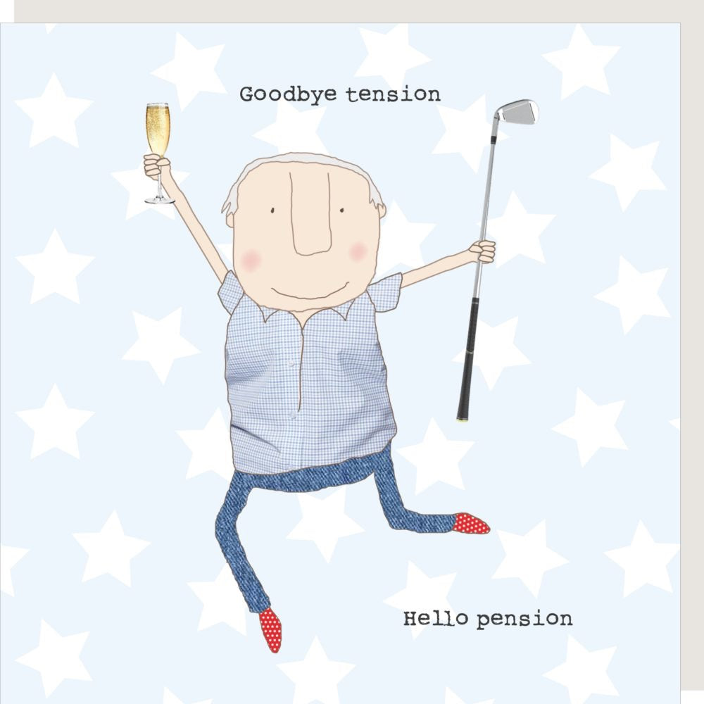 Rosie Made a Thing - Pension Boy - Blank Card