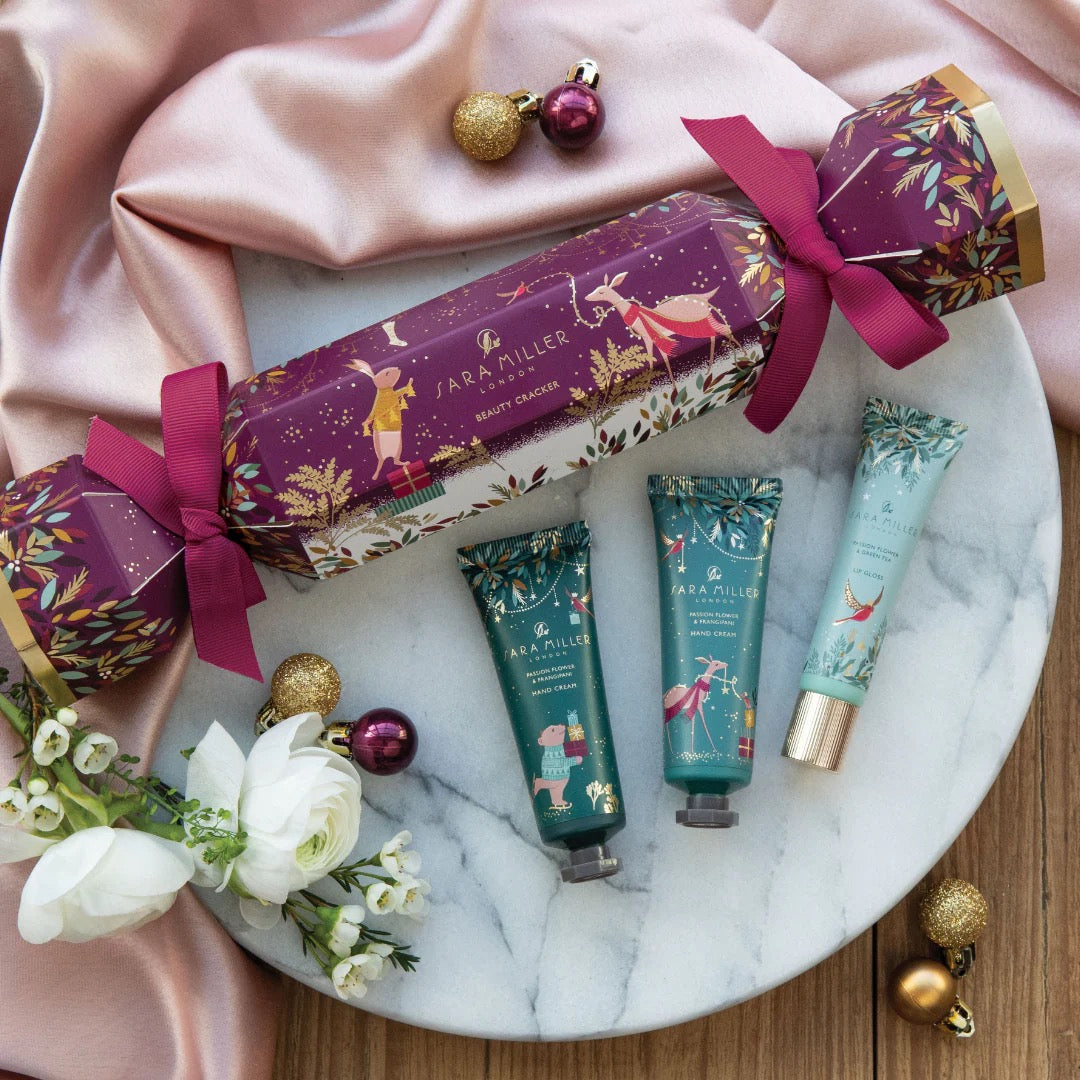 Sara Miller Woodland Tales Beauty Cracker Gift Set - Berry