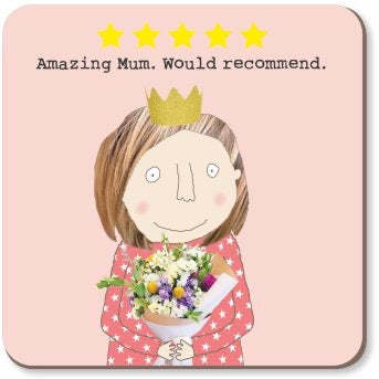 Rosie Made A Thing - Five Star Mum - COASTER