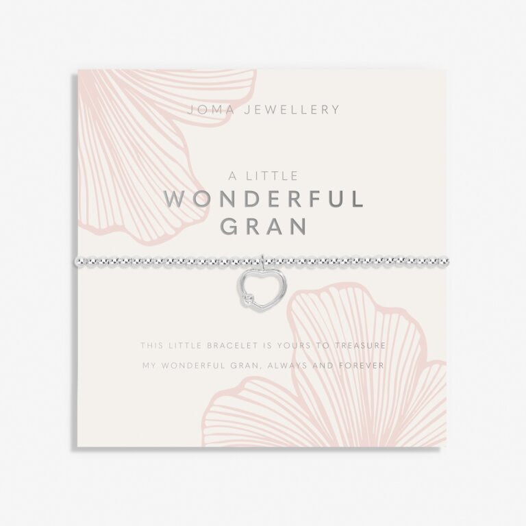 Joma Jewellery - 'A Little Wonderful Gran' Grandmother Bracelet