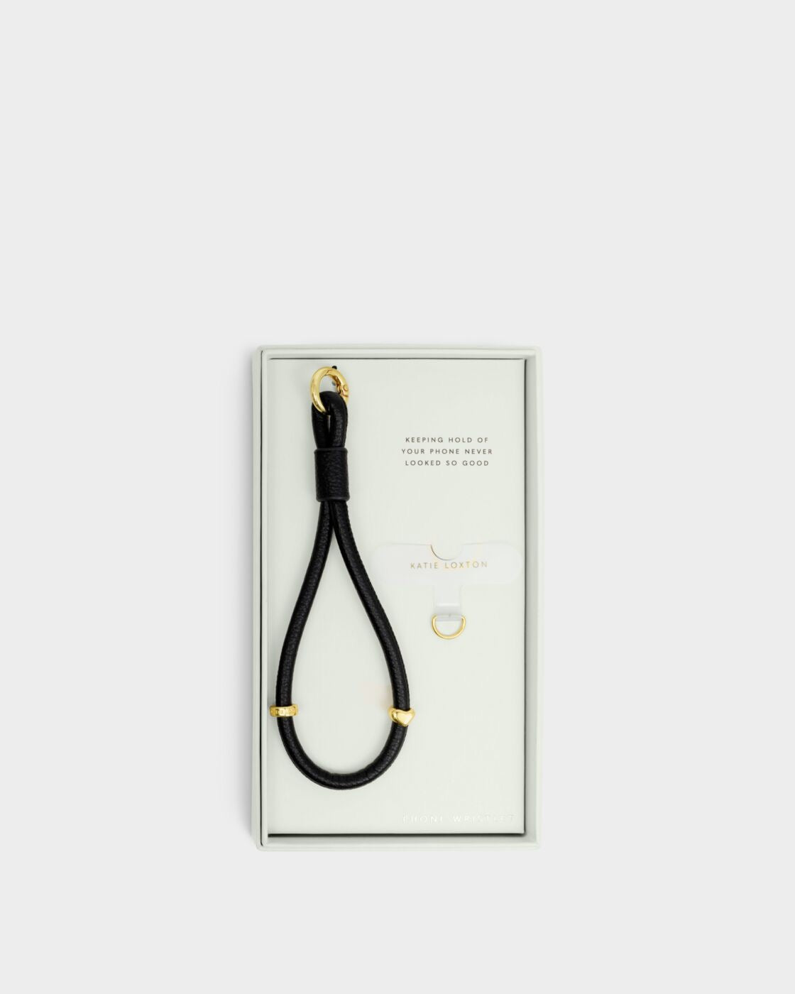 Katie Loxton Phone Wristlet Strap - Black