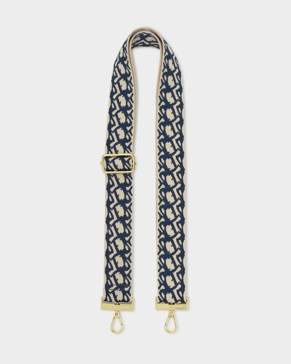 Katie Loxton Canvas Bag Strap - Abstract - Midnight Blue