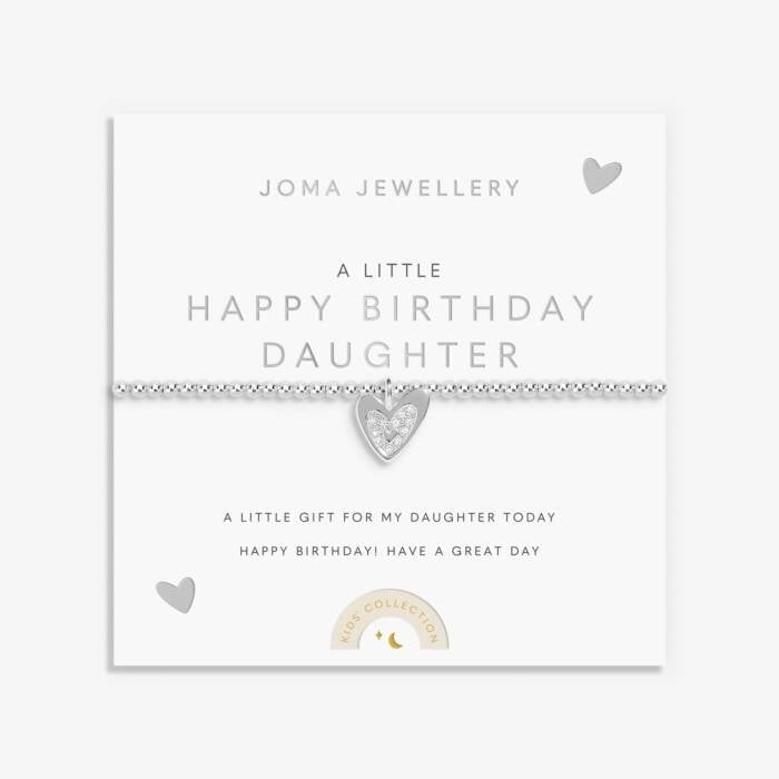 Joma Jewellery KIDS - A Little Happy Birthday Daughter Bracelet