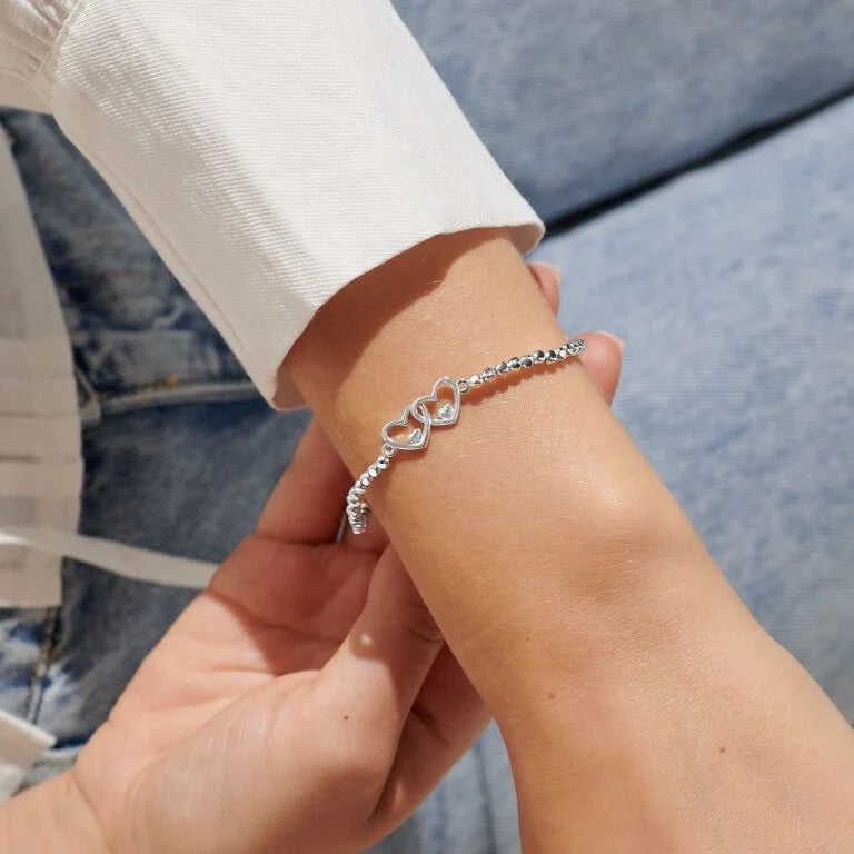 Joma Jewellery - Forever Yours - "Happy 40th Birthday' Bracelet