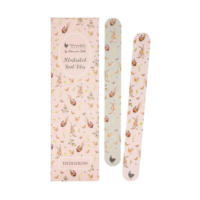 Hedgerow Nail Files - Set of 2 - Wrendale Designs (Copy)