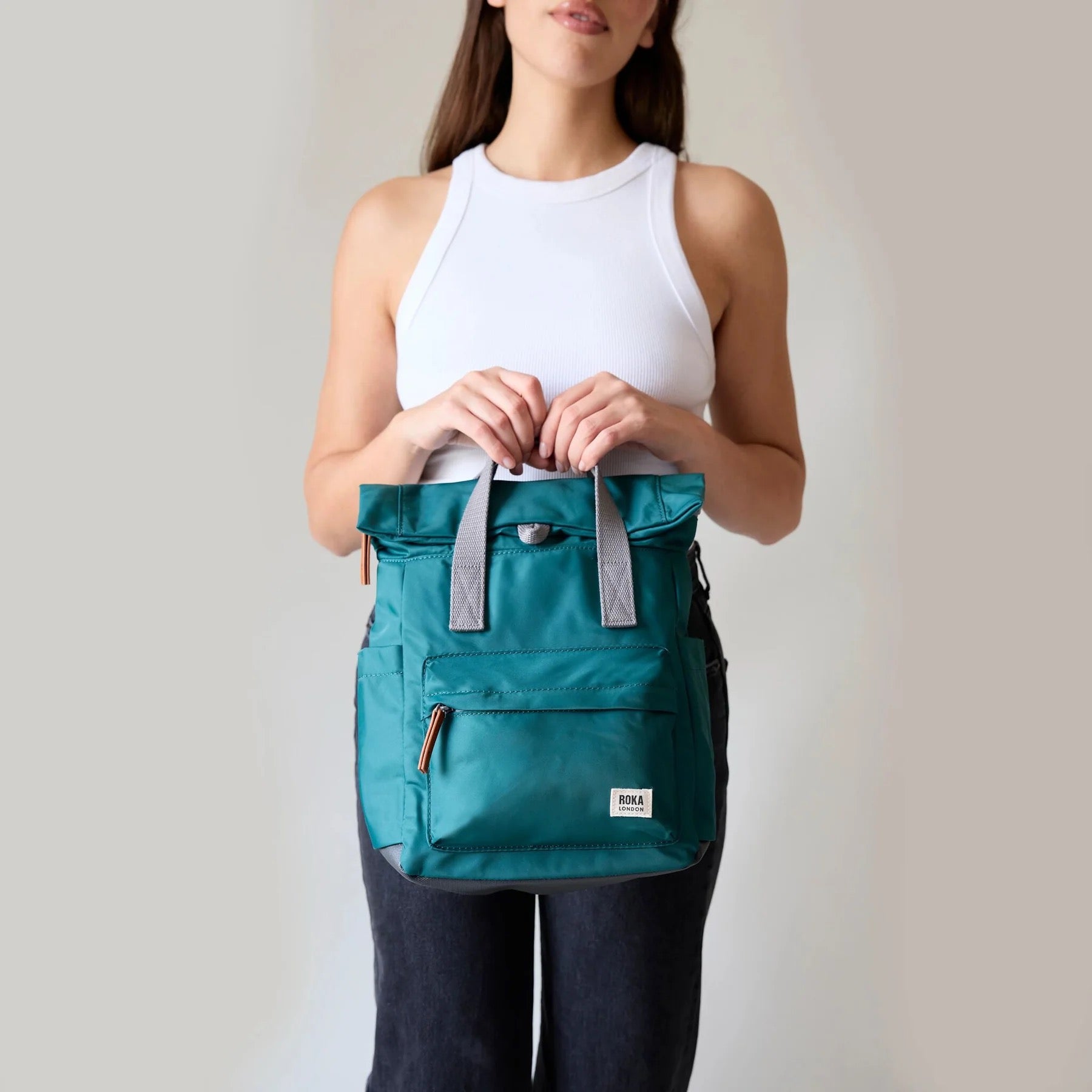 Roka Canfield B Backpack-Recycled Nylon - SMALL - Airforce Blue
