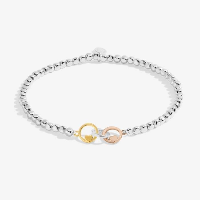 Joma Jewellery Forever Yours - Dream Believe Achieve Silver Stretch Bracelet